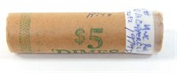 Roll of uncirculated 1974-d dimes