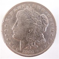 1921s & 1921d Morgan Silver Dollars (2)