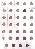 Buffalo nickels (34)
