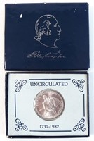 1982 Uncirculated George Washington half dollar