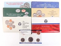 Uncirculated U.S. Mint sets (6.5 sets)