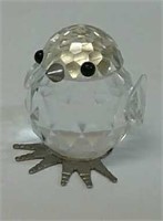 Swarovski Crystal Baby Chick 1979 Rhodium Beak &