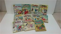 10 Archie Double Digest Comics & 1976 Archie