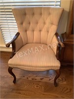 Antique Curved Back Sitting Chair