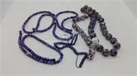 Purple Beads and Stones for Jewelry Making
