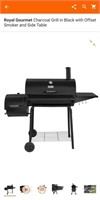 30" Charcoal Grill w/Offset Smoker