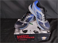 Dickies Blue Men's Work Shoe (size 8.5)Steel Toe