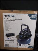 Anvil 2 Gal. Pancake Air Compressor w/accessories