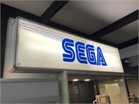 SEGA LIGHT BOX - WORKING APPROX 184cm x 50cm