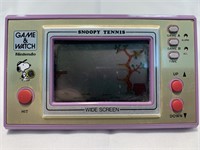 1982 NINTENDO GAME AND WATCH "SNOOPY TENNIS" GAME