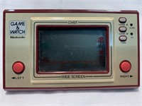 1981 NINTENDO GAME AND WATCH "CHEF" - WORKS