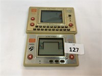 2X HAND HELD LCD GAMES
