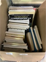 BOX LOT OF COMMODORE VINTAGE COMPUTER