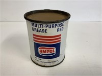 AMPOL MULTI-PURPOSE GREASE RED TIN 1 LB