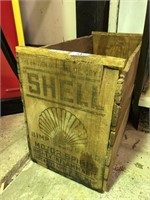 SHELL OIL CRATE