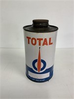 TOTAL 1 QUART OIL TIN