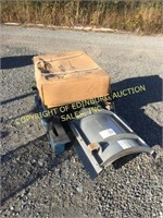 NEW 8' AIR FLO STAINLESS SNOW PLOW W/ MOUNTING
