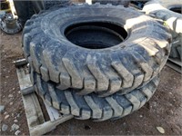 (2) 14.00-24 Loader Tires