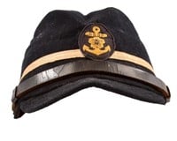 WWII Imperial Japanese Navy Officer's Service Cap