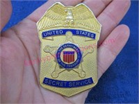 vintage US dept of treasury secret service badge