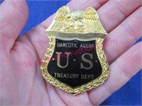 vintage US treasury dept. narcotic agent badge