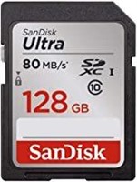 Sandisk 128GB Ultra UHS-I Class 10 SDXC Memory