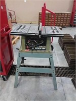 Delta 10" bench saw on stand