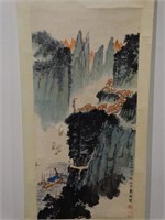 Chinese Scroll Painting - Landscape