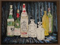 JOHN PETER COLEMAN - Watercolor Liquor Bottles