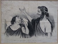 HONORE DAUMIER - French Lithograph