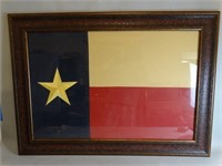 Framed Texas Flag Wall Art