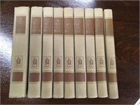 Collection of 9 Leather Books