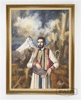 Vojislav Stamenic: Peter Petrovich II Portrait