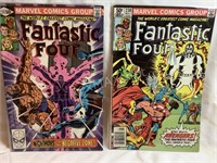 (2) Fantastic Four Comic Books  1981 #230 & 231