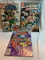 (3) DC All Star Squadron Comic Books (1985)