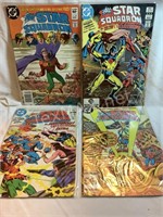 (4) DC All Star Squadron Comic Books (1981)