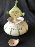 Vintage 1958 Holt Howard Pixieware Onion Jar