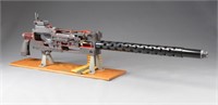 BROWNING MACHINE GUN 1919 DOUBLE SIZE A6 WORKING