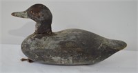 Antique Hand Crafted Duck Decoy - Signed