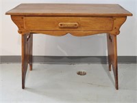 Writing Table with Drawer - 29"h x 38"l x 18"d