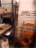 Bed rails, closet rods, telescoping extension pole