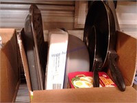 Pans, tupperware, misc household