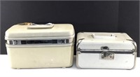 Two Overnight/Makeup Cases -Vintage