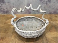 Large Basket w/Twisted Vine Handle