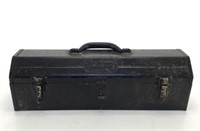 Vintage Craftsman Tool Box w/Tray -Painted
