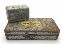 Pennzoil Parts Box w/Tray & Respirator Box