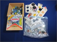 Vintage Marbles & Buttons