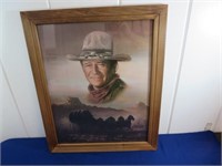 *Framed John Wayne Print by Peter Shinn