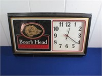 *Boars Head Clock -Working