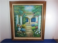 *Framed & Matted Original Oil on Canvas, Signed